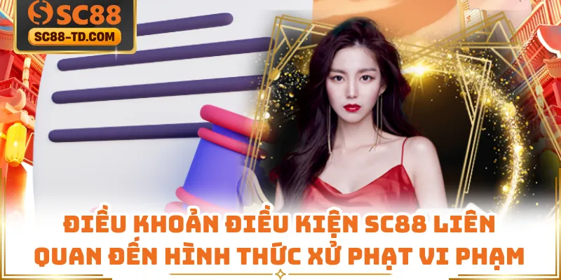 Điều Khoản Điều Kiện SC88 Liên Quan Đến Hình Thức Xử Phạt Vi Phạm