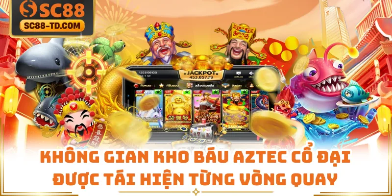 Không Gian Kho Báu Aztec Cổ Đại Được Tái Hiện Từng Vòng Quay